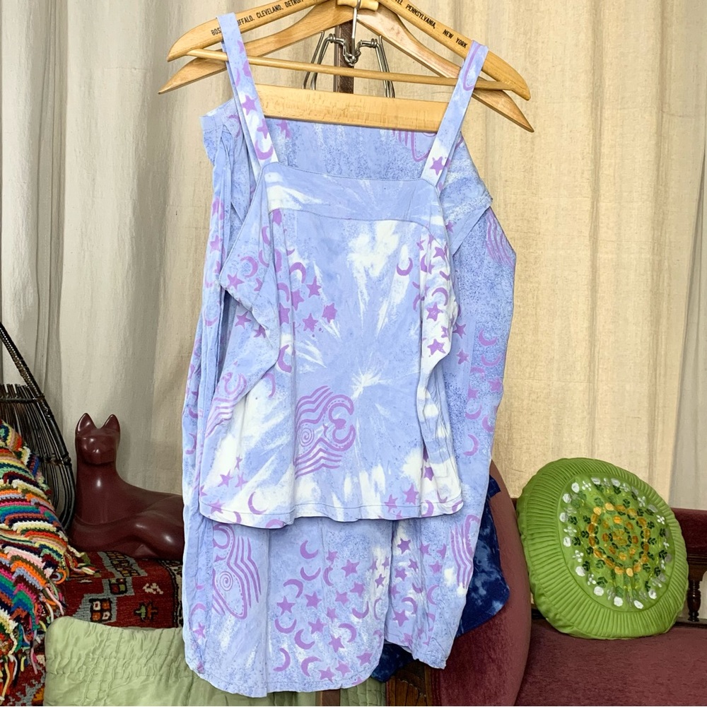 90s Batik Skirt Set - Picture 3 of 6
